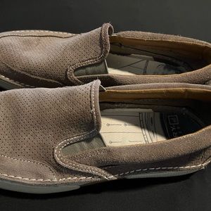 Sperry Top Siders. Suede leather uppers